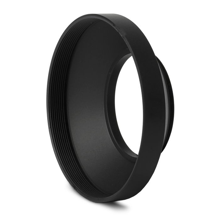 Ø 39mm Camera Lens Hood for Universal Ø 39mm - Metal Screw-in Cylindrical / Round Lens Shade from CELLONIC