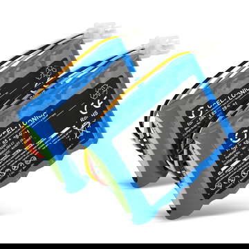 2x Akku für Gardena Sileno R100Li, R100LiC, Life, Husqvarna Automower 315, 315X, (Husqvarna 589586201) 18.5V 3400mAh Li Ion von CELLONIC