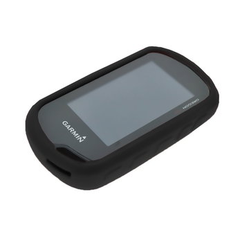 subtel Schutzhülle kompatibel mit Garmin Oregon (600, 600t, 650, 650t, 700, 750, 750t) Silikonhülle - Schutz Tasche Silikon Hülle, Fahrrad Navi Case - GPS Cover Bumper Etui schwarz
