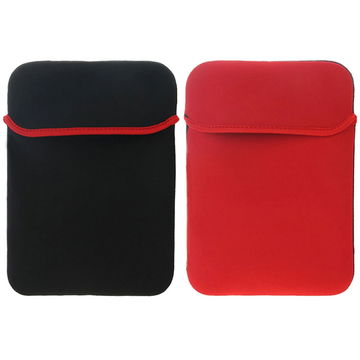 Case for 17,4" Notebook - Neoprene, Black/Red Case