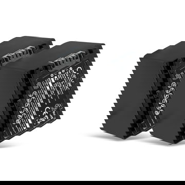 2x NP-FV50 Ersatz Akku für Sony FDR-AX100 FDR-AX53 FDR-AX700 HXR-NX80 HDR-CX625 CX450 CX900 CX680 HDR-PJ675 NEX-VG20 - Kamera Ersatzakku - Kameraakku 2050mAh, Batterie