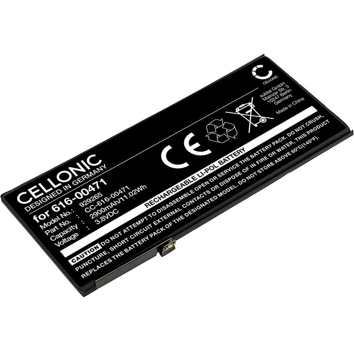 Battery for Apple iPhone Xr, 616-00471 2900mAh from CELLONIC
