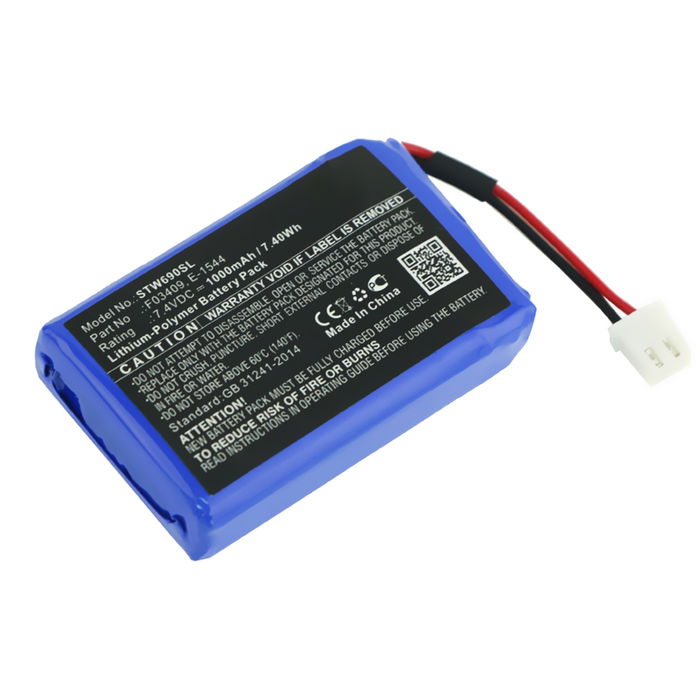 Satlink WS-6906 Akku 1000mAh Ersatzakku Batterie von subtel