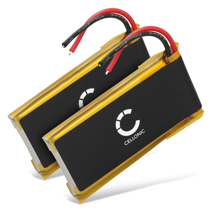 2x Akku für Cardo Scala Rider Packtalk Duo BAT00007, SRPT0102 (850mAh, 3.7V) von CELLONIC