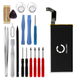 1x Battery (2500mAh, 3.85V) + Tool-kit