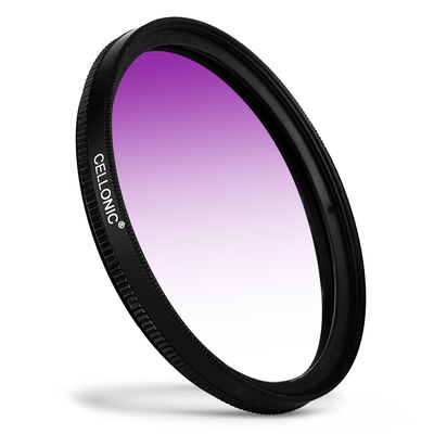 Graduated color filter Purple for Panasonic Lumix Ø 37mm Gradient Filter