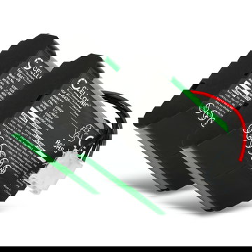 2x Akku für Vorwerk Kobold VR100 (Vorwerk 46439) (7.4V, 4500mAh) von CELLONIC