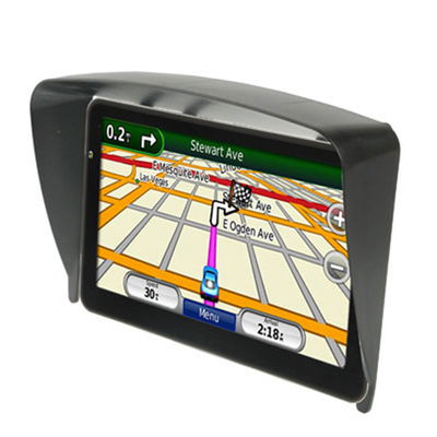GPS Navigationsgerät Sonnenschutz für Garmin uvm. - passend bis 7" Zoll Display - Navi Sonnenblende für SatNav Navigator - Blendschutz Schirm, Visier