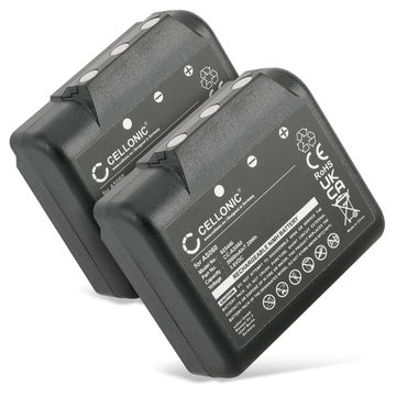 2x Akku für IMET BE5500 BE3600 M550 Ares M550S THOR M550S ZEUS AS060 AS083 2000mAh von CELLONIC