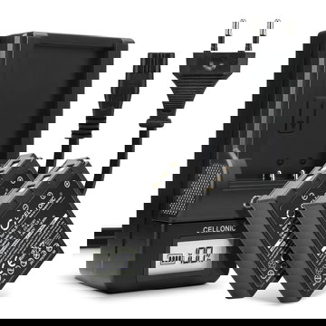 2x CELLONIC Camera Battery for Olympus E-420 E-450 E-410 E-400 E-420 E-620 E-600 Pen E-P3 E-PL1 E-P1 E-P2 Replacement BLS-1 Battery 900mAh Backup + Charger BLS-1