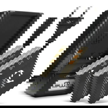 2x Ersatz Akku D-LI8 D-LI85 + Ladegerät für Pentax Optio S6 S7 S5i S5z S5n S4 S4i S SV SVi WP WPi W10 W20 A10 A20 A30 A36 Kamera - 700mAh Ersatzakku Batterie, Ladekabel, Akkuladegerät