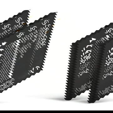 2x Akku für Drift HD720 HD170 HD170 Stealth HD 1080p 1180mAh von CELLONIC