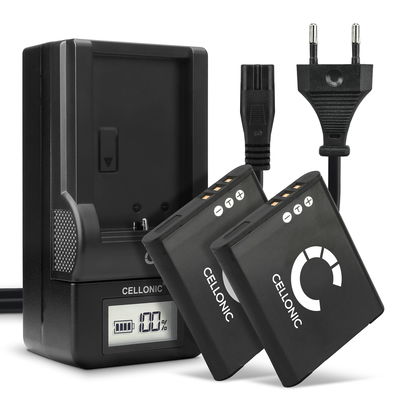 2x Ersatz Akku 37838 D-LI92 DB-100 LB-050 + Ladegerät für Ricoh GR Digital III, CX3 CX4 CX5 CX6 GR, HZ15 PX Theta V, DB-100, 37838 Kamera - 730mAh Ersatzakku Batterie, Ladekabel, Akkuladegerät