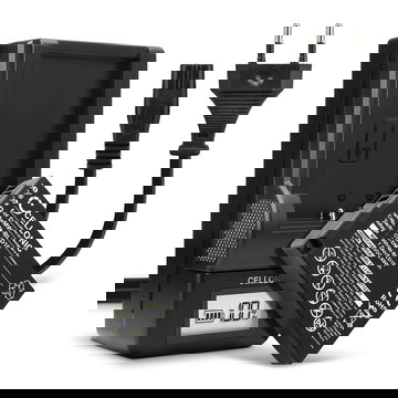 2x Ersatz Akku DMW-BLD10 + Ladegerät DMW-BLD10 für Panasonic Lumix DMC-GX1 Lumix DMC-G3 Lumix DMC-GF2 Lumix DMC-ZS7 Lumix DMC-TS2 Kamera - 900mAh Ersatzakku Batterie, Ladekabel, Akkuladegerät