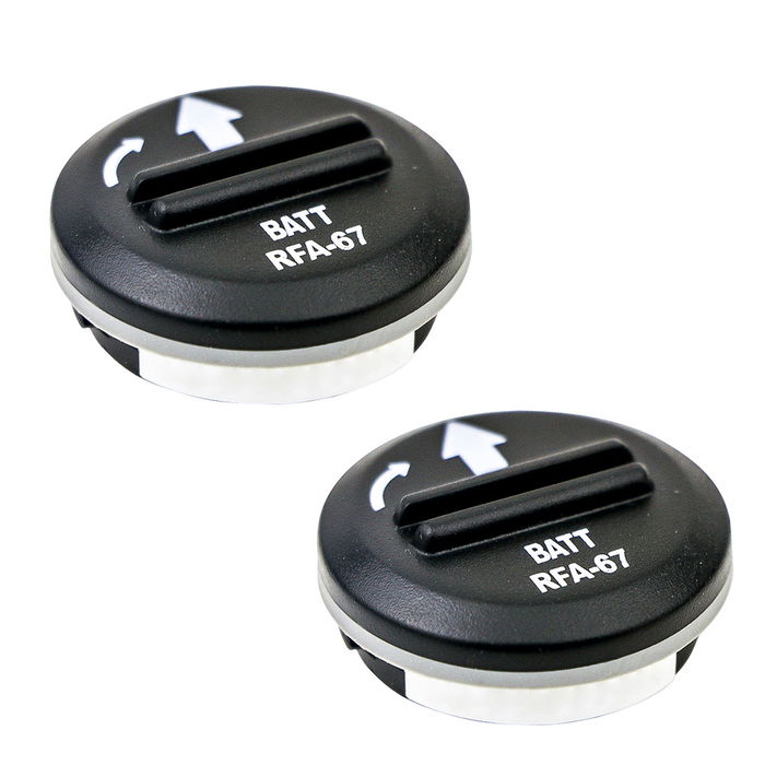 2x RFA-67 Ersatz Akku für PetSafe RFA-67D-11 Ersatzakku - Zusatzakku 150mAh, Batterie