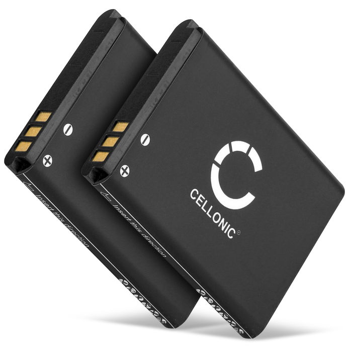 2x Akku für Nokia 3220, 6021, N90, N80, 6020, 5300, 5200, 2610, 3230, 6120 Classic, 5140i - BL-5B (890mAh) , Ersatzakku