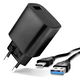 USB Ladeadapter + USB Kabel