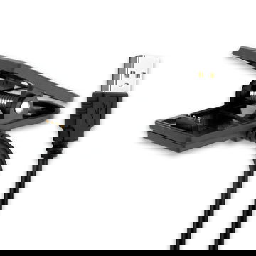 Garmin Ladekabel Ersatz - USB Kabel für Garmin Approach G10, S20 / Forerunner 30, 230, 235, 645, 645 Music, 735XT / vivomove HR Uhr / Fitness Tracker / Smartwatch - 1A PVC Datenkabel