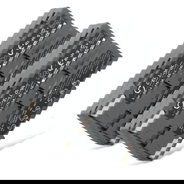 2x SB-L110A L160 L320 L480 Ersatz Akku für Samsung SC-L906 L901 L860 L810 L700 SC-D23 VP-W80 W70 W60 VP-M50 VP-L800 L900 L700 L600 L600 - Kamera Ersatzakku - Kameraakku 1850mAh, Batterie