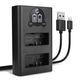 Doppelladegerät + USB Kabel