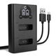Doppelladegerät + USB Kabel