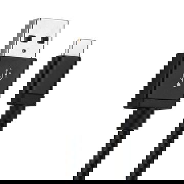 USB Controller Charger Cable for Microsoft Xbox Series X, Series S / One Elite Controller 2 1m Long Fast Charging 3A Gaming Console Wire Nylon - Black