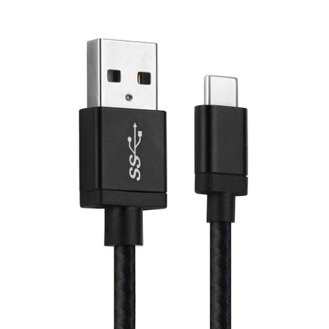 USB-C (Type-C) to USB A Data Cable 1m for Microsoft Xbox Series X Controller, S Controller from CELLONIC