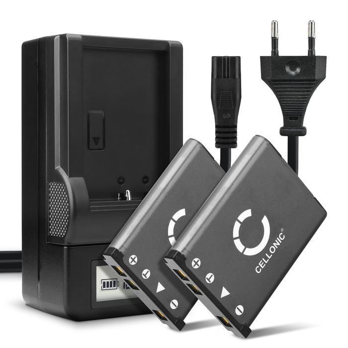 2x Akku für Maginon D032-05-8023 Ersatzakku 700mAh Batterie + Ladegerät