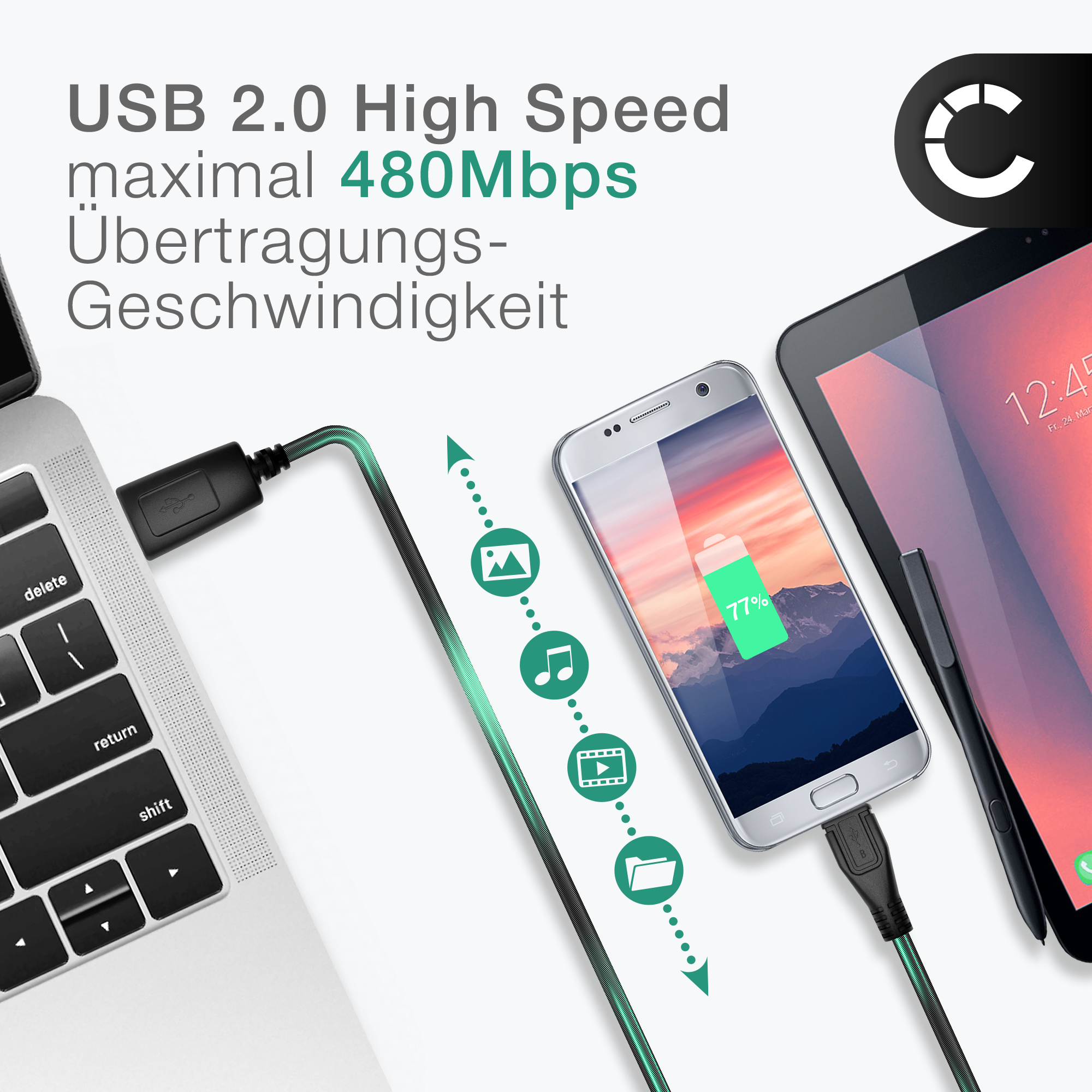 Câble Usb C Court À Angle Droit 30Cm 3Pack, Chargeur Usb-C Cordon De Câble Usb C Court À Angle Droit 30Cm 3Pack, Chargeur Usb-C Cordon De