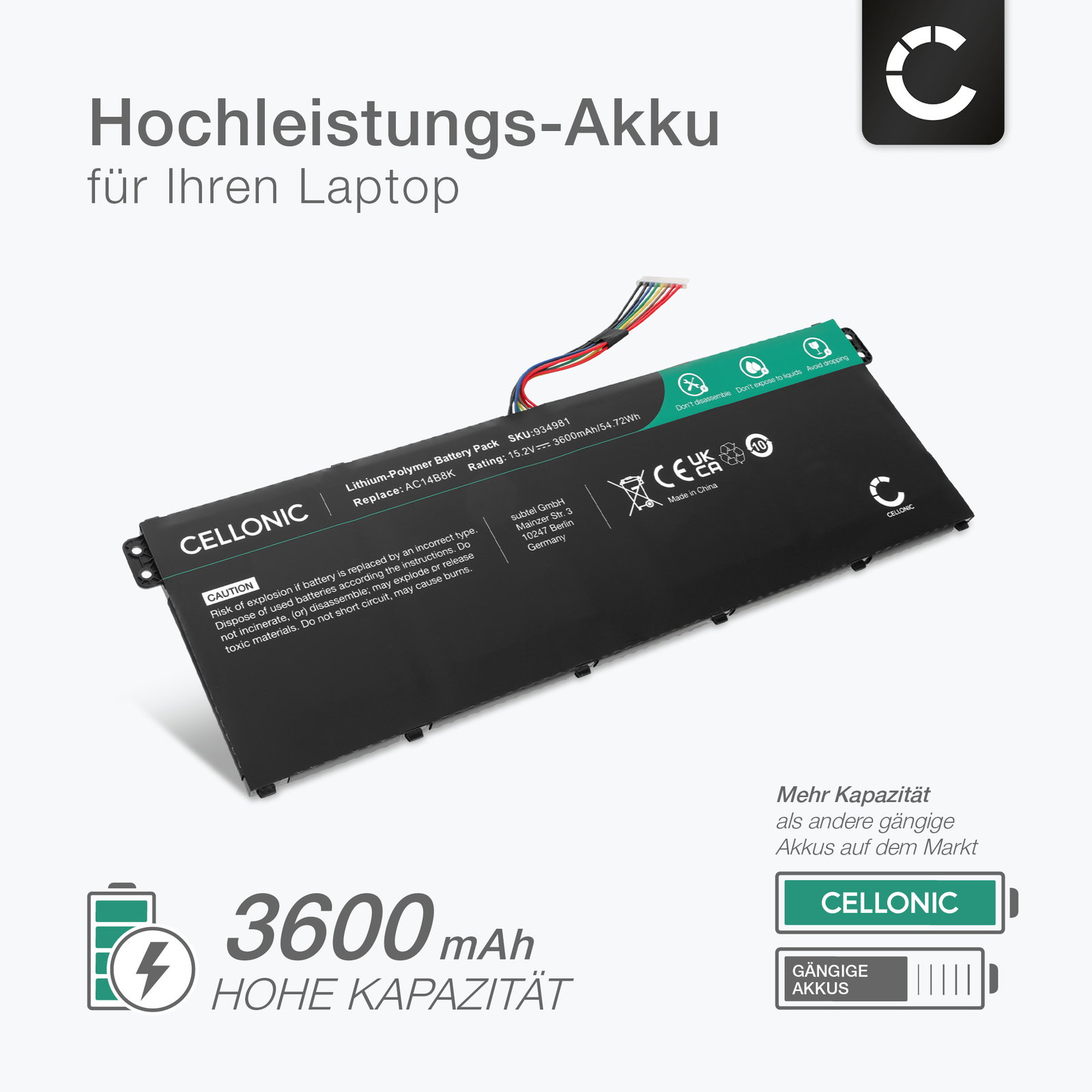 Batterie Acer TravelMate 4000 Zl1 - Occasion, Compatible NVIDIA Quadro 4000 (réf 900-51031-0100-000 L)