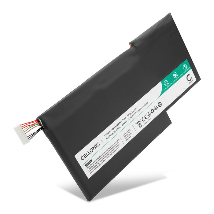MSI GS63VR 6RF Battery 5700mAh from subtel