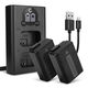 2x Battery 1030mAh+ Dual Charger