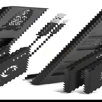 2x CELLONIC Camera Battery for Leica D-LUX Typ 109, Leica D-LUX 7 Replacement BP-DC15 BP-DC15-E BP-DC15-TK BP-DC15-U Battery 730mAh Backup + Dual Charger BC-DC15 BC-DC15-E