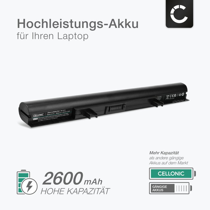 Batteria Per Medion Akoya P6640 – 11,1V 5200mAh Li-Ion Sostitutiva - 5
