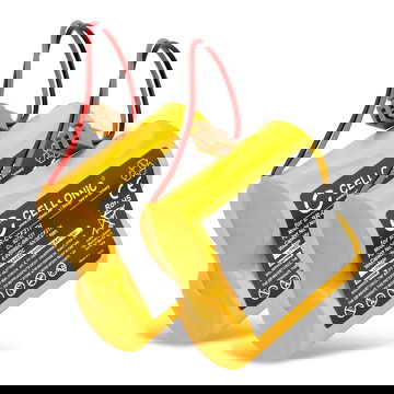2x Ersatzakku A06B-0073-K001,A06B-6073-K001,A06B-6073-K005 - Ersatz Akku für Cutler Hammer A06 Control Fanuc A06 series programmable logic controllers - Zusatzakku 5000mAh, Batterie