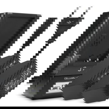 2x Ersatz Akku VW-VBD58 CGA-D54 + Ladegerät AG-BRD50 für Panasonic HC-X1000, HC-X1500, HC-MDH3, AG-AC8, HC-X2000 Kamera - 4400mAh Ersatzakku Batterie, Ladekabel, Akkuladegerät