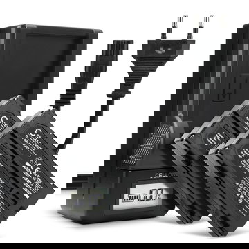 2x Ersatz Akku GR-B202 VW-VBD070 VBD1 VM-BPL13 BPL27 + Ladegerät VW-B202 VW-VBD1 VW-VBD2 für Panasonic NV-DX1 NV-GS280 GS250 VM-H775 RCA Pro-V730 Kamera - 2000mAh Ersatzakku Batterie, Ladekabel, Akkuladegerät