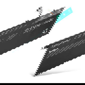 Akku für Dell XPS 13 9350, XPS 13 9343, XPS 13D-9343, 90V7W, JD25G, JHXPY, 0N7T6 7.4V 6100mAh von CELLONIC