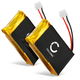 2x Akku 800mAh