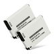 2x Akku 750mAh