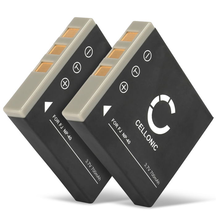 2x DMW-BCB7 CGA-S004 CGA-S004A CGA-S004E Ersatz Akku für Panasonic Lumix DMC-FX7, Panasonic Lumix DMC-FX2 - Kamera Ersatzakku - Kameraakku 700mAh, Batterie