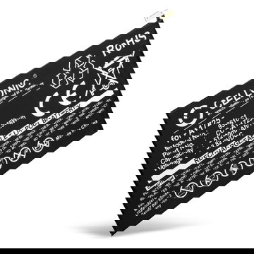 Tablet Ersatz Akku für Apple iPad mini 5 (2019) - A2124, A2126, A2133 - 5120mAh Ersatzakku A1725 Tabletakku  Batterie