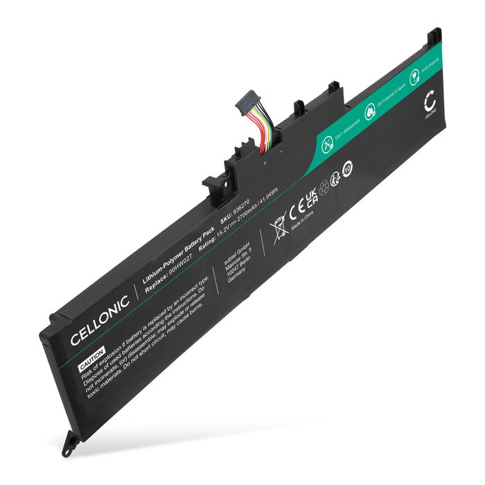 1x Akku für Lenovo ThinkPad Yoga 260, Lenovo 00HW026, 00HW027, SB10F46464, SB10F46465 Laptop - 2700mAh 14.8V 