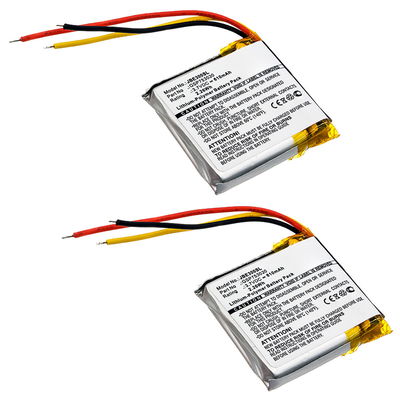 2x GSP753030 Ersatz Akku f&uuml;r JBL E45BT, Everest Elite 300 - Kopfh&ouml;rer / Headset Ersatzakku - 610mAh Batterie