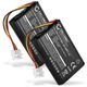 2x Battery (1800mAh, 3.7V)
