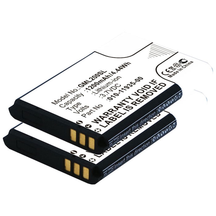 2x Garmin 361-00030-00 Akku 1200mAh Ersatzakku Batterie von subtel