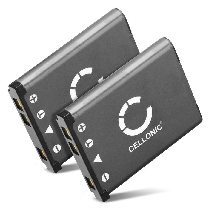 2x Ersatz Akku für Bosch Nyon GPS Navigation - Navi Ersatzakku 150906AAWW017, 1ICP6/32/39, S6EA - 700mAh Navigationsgerät Batterie