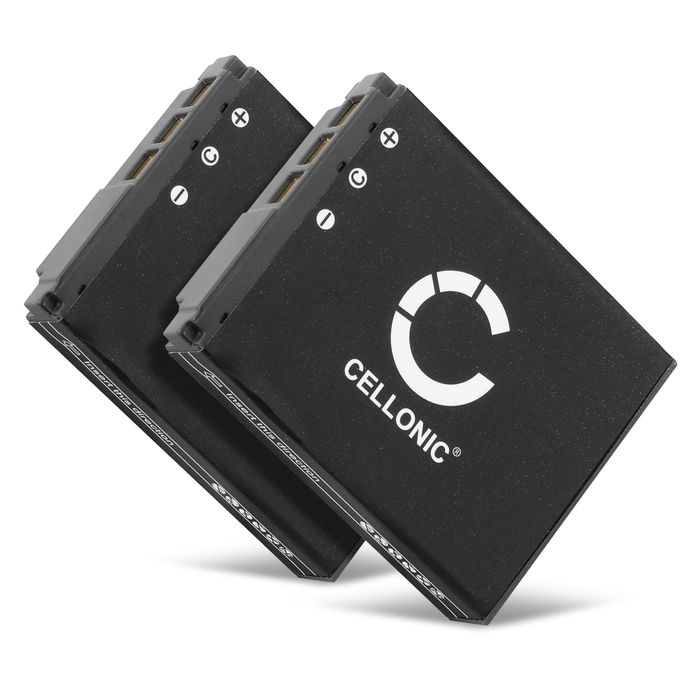 2x NP-FR1 Ersatz Akku für Sony DSC-F88 DSC-G1 DSC-P100 DSC-P120 DSC-P150 DSC-P200 DSC-T30 DSC-T50 DSC-V3 - Kamera Ersatzakku - Kameraakku 1000mAh, Batterie