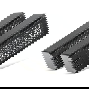 2x Akku für Samsung HMX-F90 -F80 -F900 -F800 HMX-H200 -H400 -H300 SMX-F40 -F44 -F70 -F50 CELLONIC