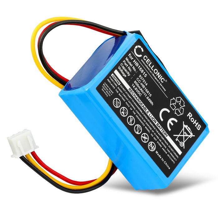 Akku für Hobot 268, 188, 288, 198, 168, (Hobot HB16815) 800mAh von CELLONIC